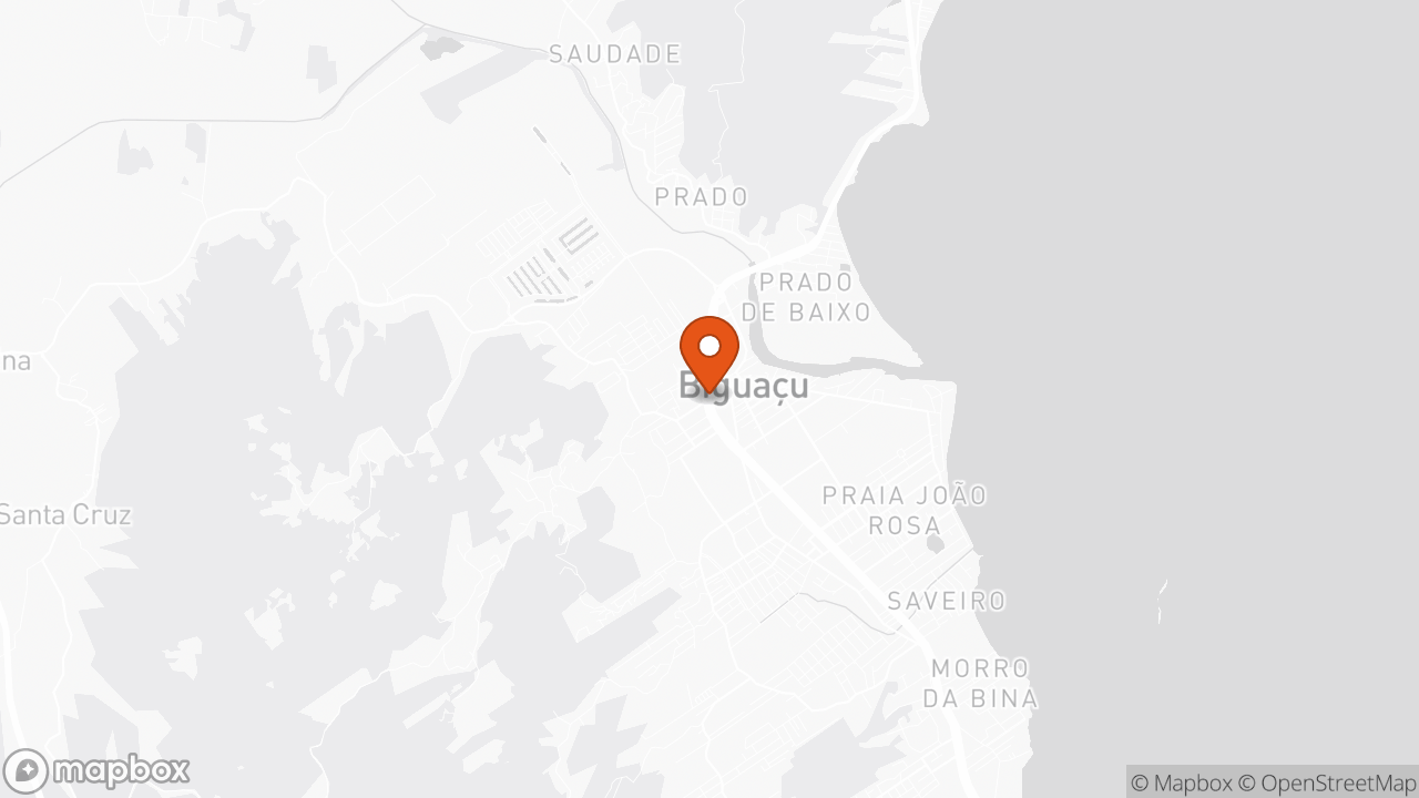 Mapa de Biguaçu · SC