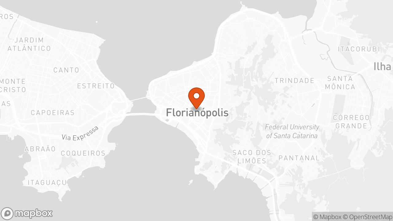 Mapa de Florianópolis · SC