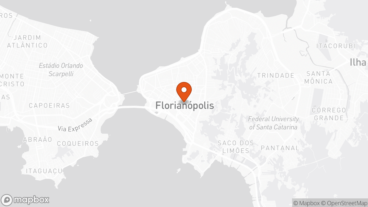 Mapa de Florianópolis · SC